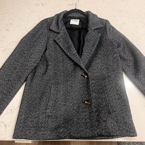 Wool Blend Peacoat